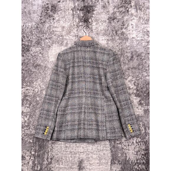 Aritzia Jacket Small Womens Babaton Index Blazer Double Breasted Tweed - Picture 3 of 8